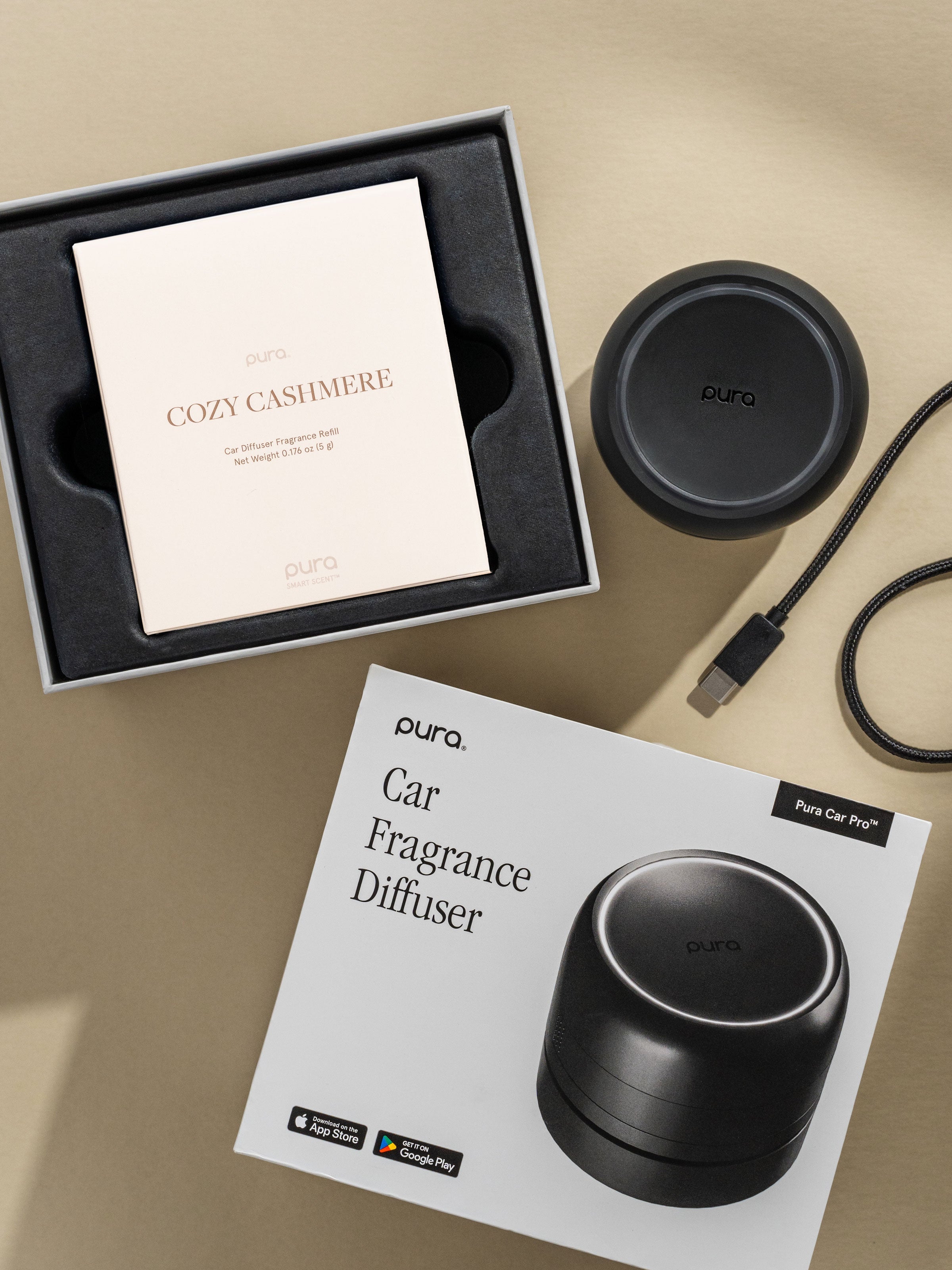 Cozy Cashmere Car Set - Your Space in Control